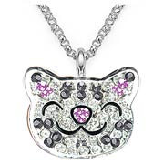 The Big Bang Theory Soft Kitty Crystal Ring Necklace